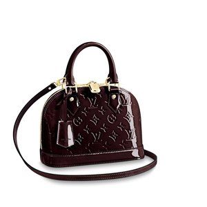 Louis Vuitton Burgundy Alma BB